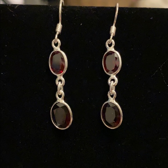 Jewelry - 925 Silver precious Stone Earrings Jewelry - 925 Silver precious Stone Earrings